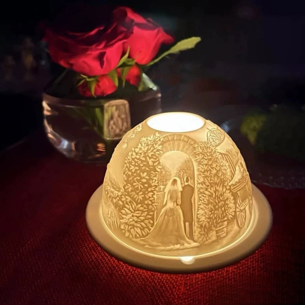 Bernardaud Authentic France Tealight Candle Holder - Luxury Wedding gift